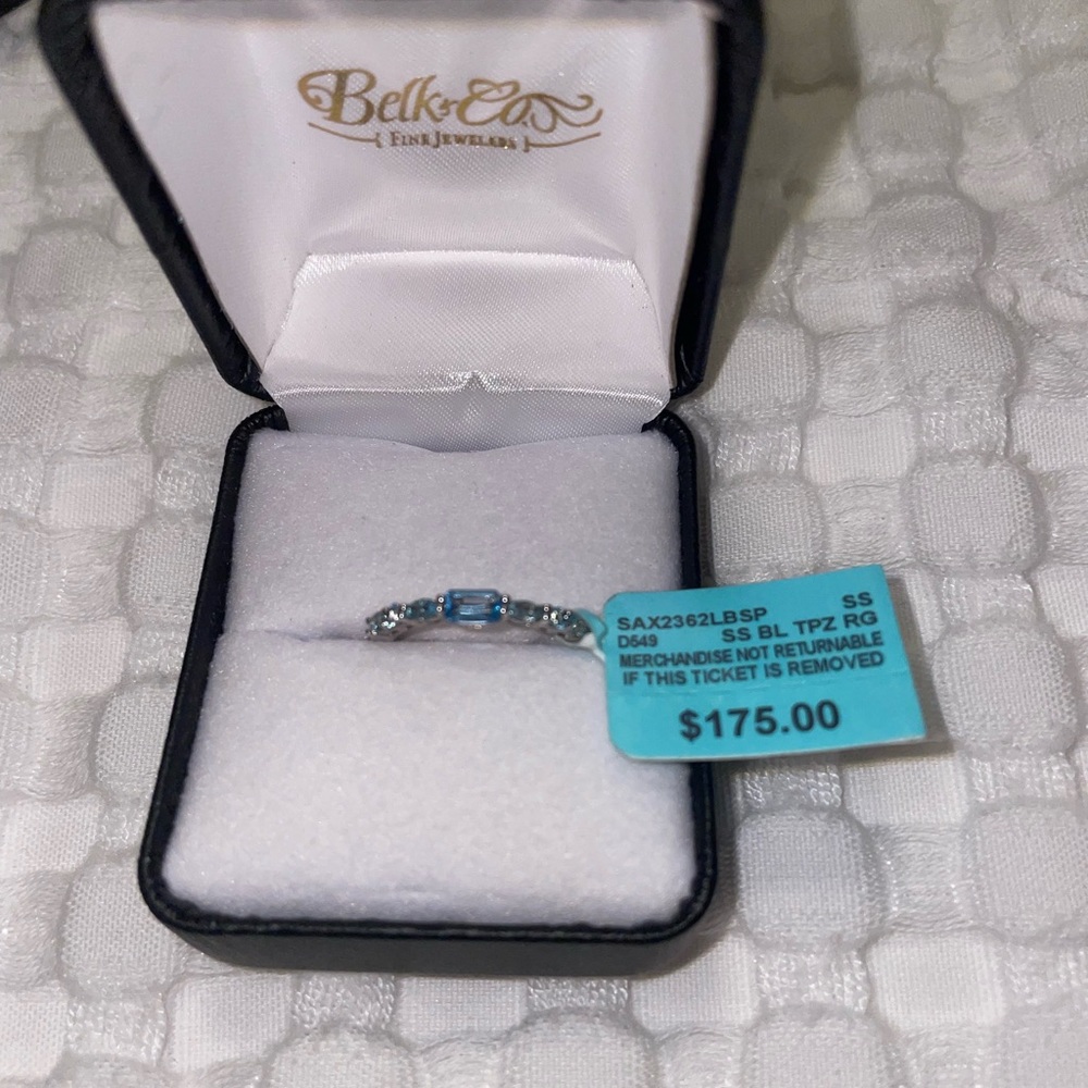 Blue Topaz Ring